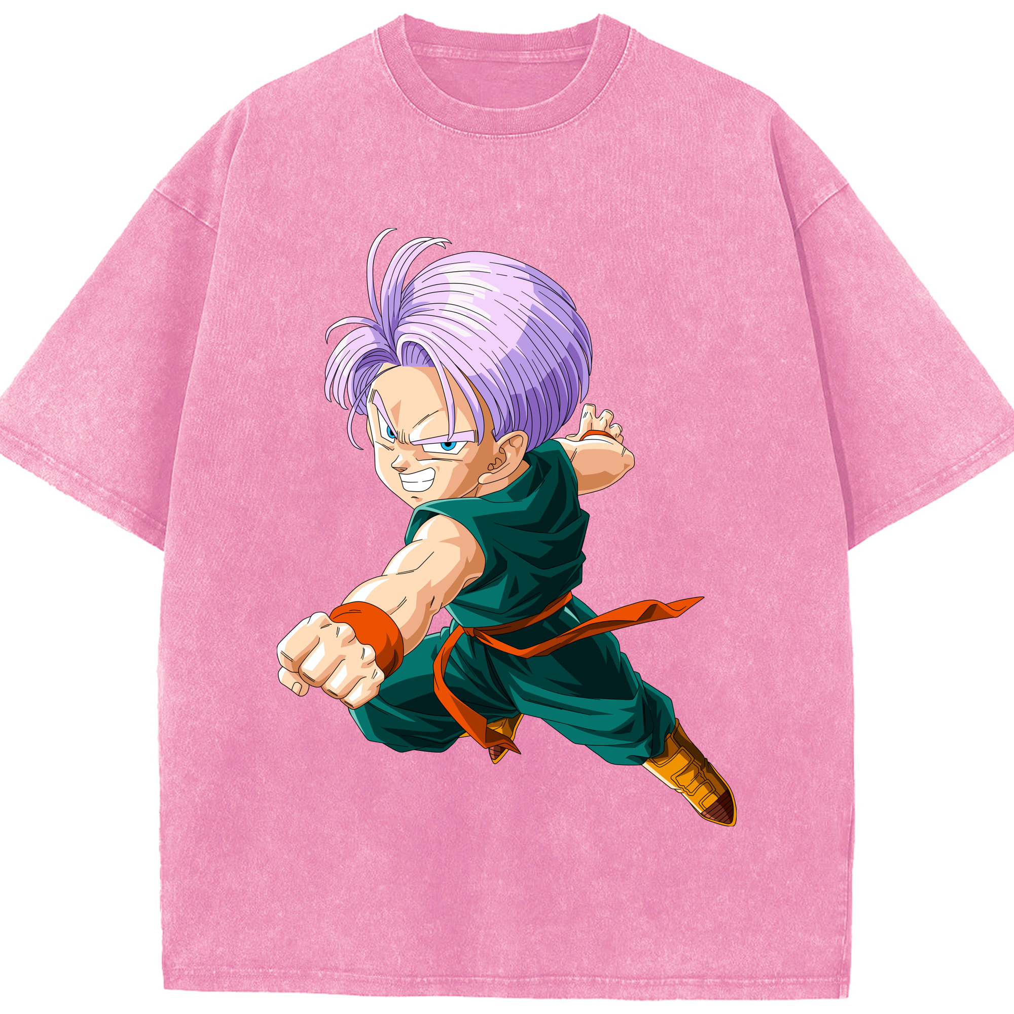 （画像用） 北斗の拳 Fist of the North Star 綿100% ヴィンテージ風 半袖Tシャツ（フロントプリント）